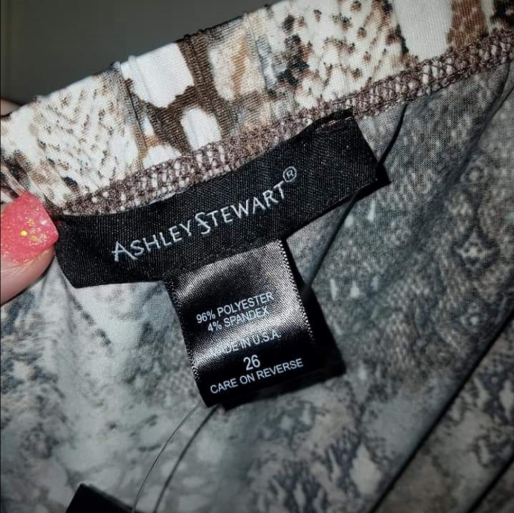 New Ashley Stewart Snake Skin Pattern Tube Top
